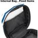 Women's Band Storage Bag | Large Capacity Menstrual Cup & Makeup Organizer - Blue & White Stripes - Buy Online on GoSupps.com