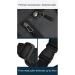 Fenteer Waterproof Outdoor Thigh Pocket Hip Bag - Zippered Durable PU Material for Men & Women - Excellent Workmanship - Black - Buy Online on GoSupps.com