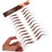 Hemoton 5 Sheets Eyebrow Stickers Fake Eyebrows Eyebrow Waterproof Eyebrow Sticker for Eyebrows Waterproof 1 count (Pack of 1) Brown - Buy Online on GoSupps.com