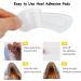 Clear Gel Heel Liners - 5 Pairs Heel Grips for Men and Women | Anti-Slippage Cushion Inserts for Loose Shoes - Buy Online on GoSupps.com