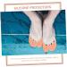 Hemoton 3 Pairs Toe Sleeve Silicone Gel Sneaker Socks - Breathable Toe Protectors for Ballet Shoes, Anti-Slip Pads for Tiptoe Cover - Buy Online on GoSupps.com