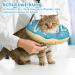 Halinuia Donut Halskrause Cat Collar | Adjustable Soft Anti-Bite Protective Collar for Kittens & Puppies - Post-Surgery & Injury Recovery (Blue M) - Buy Online on GoSupps.com