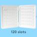 MYLEE Swatch Book - 120 Colour Slots Detachable Nail Colour Chart Display Book Comfortable and Easy to use - Clips in Nail Tips Professional Salon & Home use Portable - Buy Online on GoSupps.com
