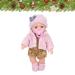 Raxove simulation |Newborns that look real |Returned newborns with clothes and pacifiers flexible hands and feet great gifts for small children pink velvet