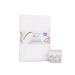 Curly Girl Microfiber Towel and Root Lifter Double Prongs White