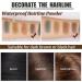 Instant Hairline Shadow - Hairline Powder for Quick Grey Hair Cover - Windproof & Sweatproof Hair Touch-Up with Root Concealer - Long-Lasting Mirror & Puff Included (Dark Brown) - Buy Online on GoSupps.com