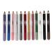 Beavorty 12pcs Pearlescent Eyeshadow Pencil Colorful Eyeliner Girl Makeup Pens Eye Shadow Sticks Two-color
