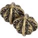 2Pcs Baoding Balls - Solid Walnut & Brass Hand Exercise Tools for Decompression | International Shipping - Buy Online on GoSupps.com