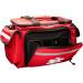 NOVAMEDIC Professional Red Trauma First Aid Medical Bag - 15x10x9, Multi Compartment First Responder Carrier for EMTs & Paramedics - Buy Online on GoSupps.com