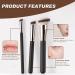 3Pcs Foundation Concealer Brush Slanted Foundation Brush for Liquid Makeup Angled Cream Foundation and Under Eye Concealer Brush Set for Blending Cream Powder Buffing Stippling (3 Sizes) - Buy Online on GoSupps.com