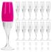 RONRONS Creative Mini Lip Glaze Containers 8ml Transparent 24pcs Colorless