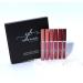 by NIKKI VALENTINE 6 PCS MATTE LIQUID LIPSTICK SET