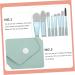 FRCOLOR 4 Sets Travel Makeup Supple Makeup Eyeshadow Brush Women Makeup Supplies Makeup & Tools Women Favor Blush Cosmetic Brush Aluminum Tube Make up Box Miss - Buy Online on GoSupps.com