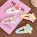 hgnxa Plush Star Shape Hairpins Hot Girls Layered Star Hair Clip Carnival Photography Hair Clip for Woman Ponytail Hair Clip Pink - Buy Online on GoSupps.com
