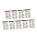 Beavorty 27 Sheets Waterproof Eyebrow Stickers Makeup Gadgets Eyebrow Tattoos Stickers Tool 6d Eyebrow Lines