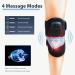 Cordless Knee Massager with Heat - 3-in-1 Heating Pad for Knee Shoulder Elbow | Arthritis Pain Relief Circulation Boost 4 Vibration Modes & 6 Heating Levels - Buy Online on GoSupps.com