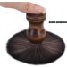 Neck Dust Brush & Shaving Brush - Soft Hair Wooden Handle Skin-Friendly for Home Hair Salon | International Shipping - Buy Online on GoSupps.com