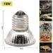 Wooluck 75W Turtle Heat Lamp Bulbs - UVA + UVB Full Spectrum Dimmable Halogen Light for Reptiles & Amphibians - 6PCs E27 Socket - Buy Online on GoSupps.com