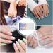 Adhesive Tabs for Nails - 264Pcs Waterproof Jelly Adhesive Tabs - Press on Nails Sticky Tabs Fake Nail Glue Stickers Glue Tabs for for Manicure Pologmase - Buy Online on GoSupps.com