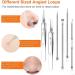 Blackhead Remover Tool 6 Piece Stainless Steel Black Head Revomer with Transparent Box Black Head Tool Remove for Blackheads Acne Milia and Other Skin Impurities - Buy Online on GoSupps.com