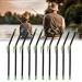 Fishing Anti-Tangle Boom Sleeves Set Fishing Anti Tangle Boom Set Anti Tangle Boom bent 10 pieces of anti-tangle boom feeder fishing accessories feeders with vertebrae anti-tangle fishing black black