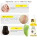 3 Pack Gua Sha Facial Oil Set - 99% Organic Jojoba Cold Pressed Vitamin E & C for Face Hair & Nails | Scented Massage Oil with Gua Sha Tool - Buy Online on GoSupps.com