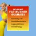 Fat Burner Gummies and Night Time Fat Burner | 24/7 Weight Loss Support with Green Tea & Raspberry Ketones | Appetite Suppressant Metabolism Booster and Belly Fat Reducer | 1 Month Supply - Buy Online on GoSupps.com