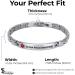 Women's Surgical Grade Steel Medical Alert Bracelets - DNR Bracelet for Smarter Style and Safety - Buy Online on GoSupps.com