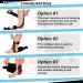 Premium Foot & Calf Stretcher for Plantar Fasciitis - Strengthens, Relieves Heel Spurs - Red - Buy Online on GoSupps.com