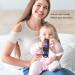 Shop Silicone Baby Bite Ring Toys | TV Remote Control Shaped Sensory Teether for Babies - Black - Buy Online on GoSupps.com