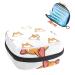 Cartoon Corgi Sanitary Napkin Storage Bag Feminine Menstrual Cup Pouches Nursing Pad Holder Tampon Bags Portable Period Bag for Women Teen Girls 1Pcs Multi-colored 9