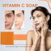 Vitamin C Soap Bar Kojic Acid Bar Soap Facial Kojic Acid Soap Deep Cleansing Soap for Removing Black Spots and Moisturizing Soap Bars for Face and Body Improve Dull Skin Reducing Acne and Scar - Buy Online on GoSupps.com