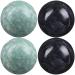 Safigle 2 sentences ball balls for health exercises Chinese stress balls Gem Gemen stone rolling massage handballs Chinese yoga balls fitness tight ball on the wrist marble