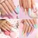 Yueshop 80ml Macaron Candy Pastel Gel Polish Set - 10 Colors UV/LED Soak Off Long Lasting Varnish for Manicure - Buy Online on GoSupps.com