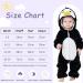 COOKY.D Unisex Winter Animal Hooded Baby Romper - Black Bird (12-18 months) - Buy Online on GoSupps.com