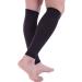 Doc Miller Calf Compression Sleeve 20-30 mmHg - 2 Pairs for Recovery, Maternity, Shin Splints - Black, Medium Size - Buy Online on GoSupps.com