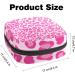 Portable Women's Binding-Up Bags | Menstrual Cup & Tampon Bags for Teens | Pink Leopard Pattern - Buy Online on GoSupps.com