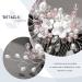 Vakkery Flower Bridal Hair Comb | Pearl & Crystal Wedding Accessories for Women & Girls - Buy Online on GoSupps.com