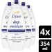 Dove Body Wash with skin natural nourishers Deep Moisture body cleanser for instantly soft skin and lasting nourishment 354 ml 4 Count Deep Moisture 354 count (Pack of 4) - Buy Online on GoSupps.com