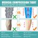 Evolyline Medical Compression Stockings for Women & Men - Long 20-30 mmHg Class II Tights - International Shipping Available - Buy Online on GoSupps.com