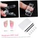 Mikinona 1 Set Nail Extension Set Nail Kit Nails Tools Manicure Clip Accessory Nail Extension Tip Nail Form Clip Nail Accessories Nail Art Clips Patch Clip Accessories Plastic - Buy Online on GoSupps.com