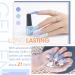 Gellen Gel Nail Polish Kit - 6 Colors Summer Set | Blues & Purples | Soak Off Manicure DIY Salon | Light Violet Ice Crystals - Buy Online on GoSupps.com