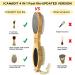 ICDI ICANdOIT Natural Bamboo Foot File Callus Remover - 4 in 1 Feet Pedicure Kit with Bristle Brush, Pumice Stone, Foot Rasp & Sand Paper - Foot Care Essential - Buy Online on GoSupps.com