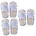 minkissy 2 Pairs Slippers Slipper Mop Slipper Cleaning Womens Socks Non Slip Socks Wooden Floor Cleaner Wood Floor Cleaner Cloth Slipper Indoor Shoes Multipurpose Non-slip Shoes 27x13cm 9x3pcs