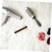 Peigne Antipelliculaire Double Face Plastique Bambou Dents Fines et Larges pour Gar on et Filles et Animaux de Compagnie Nettoyage Cuir Chevelu et Toilettage Noir et Gris Multi - Buy Online on GoSupps.com