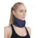 BLABOK Neck Brace for Neck Pain and Support - Soft Foam Cervical Collar for Sleeping - Wraps Keep Vertebrae Stable and Aligned for Relief of Cervical Spine Pressure for Women & Men (S)