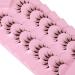 Manga Lashes Natural Look Faux Mink Soft Wispy Tapered End Reusable False Eyelashes - 7 Pairs - Buy Online on GoSupps.com