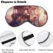 Garden Castle Sleep Eye Mask for Women Men - Comfortable Blindfold with Elastic Strap for Travel Nap - Buy Online on GoSupps.com