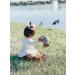 BraveJusticeKidsCo Collapsible Silicone Snack Cup | Blue Steel Snack Catcher for Toddler and Baby | Snack Attack II - Buy Online on GoSupps.com