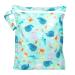 Bumkins Waterproof Wet Bag, Washable, Reusable for Travel, Beach, Pool, Stroller, Diapers, Dirty Gym Clothes, Wet Swimsuits, Toiletries, 12x14 - Ocean Life